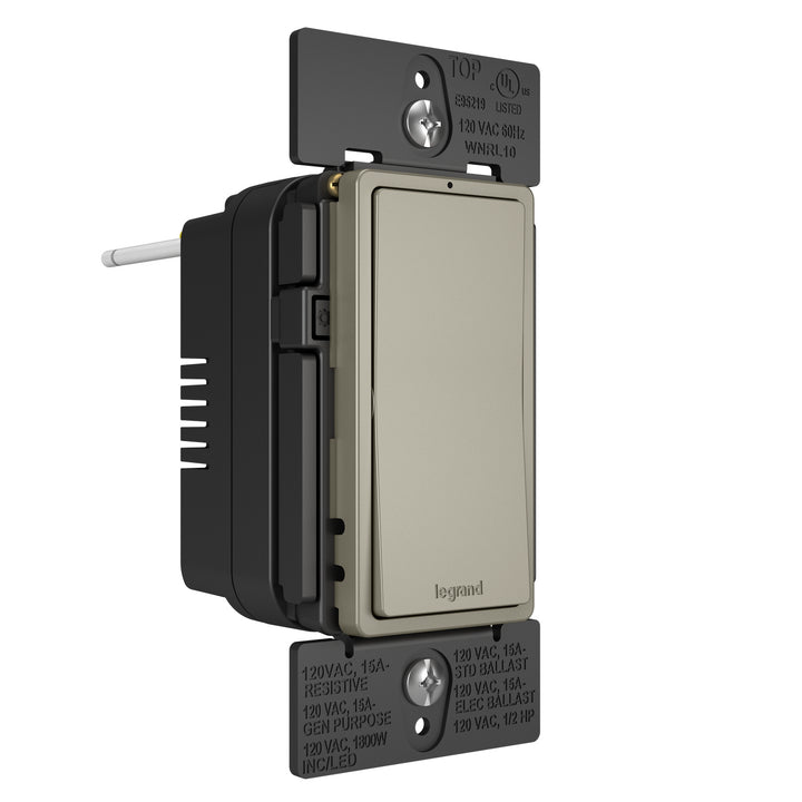 Legrand Canada - WNRL10NI - Switch - Nickel