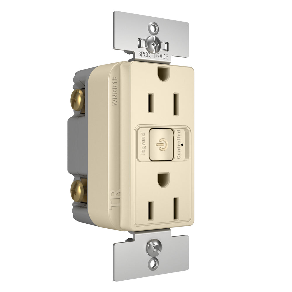 Legrand Canada - WNRR15LA - 15A Outlet - Light Almond