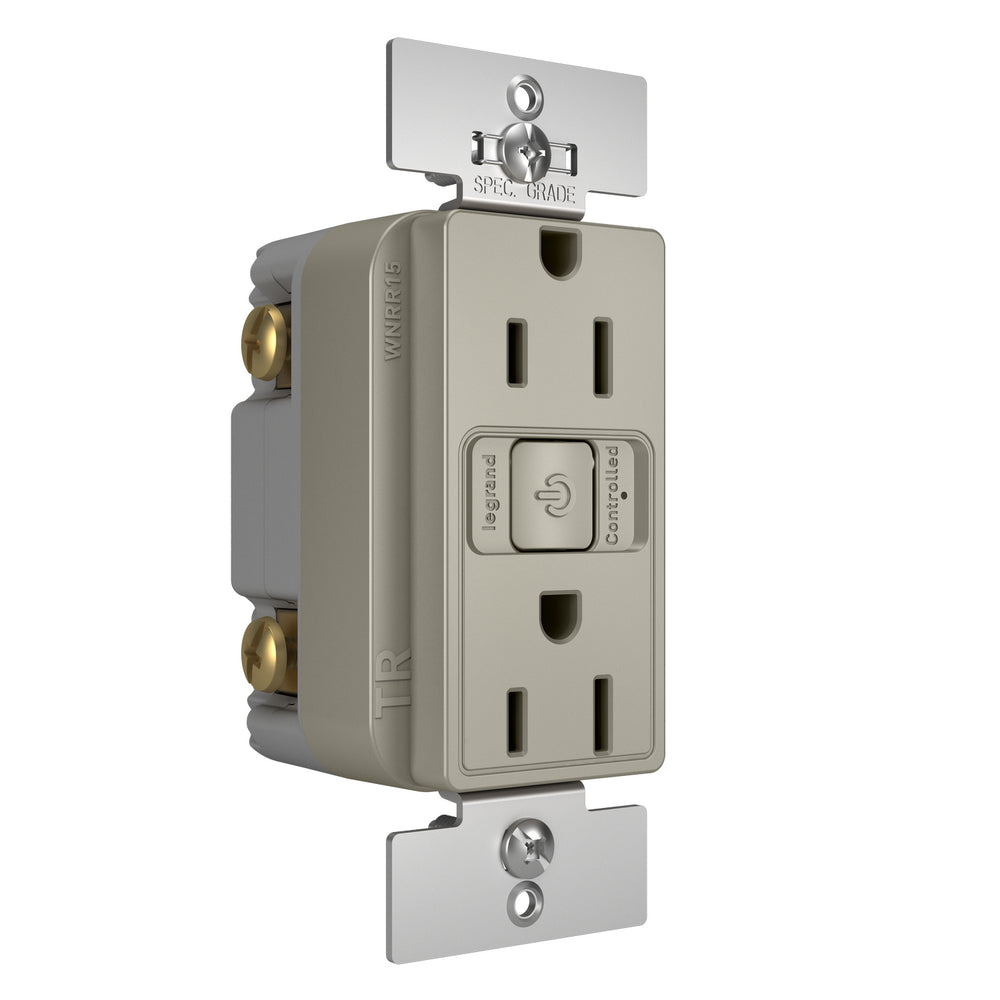 Legrand Canada - WNRR15NI - 15A Outlet - Nickel