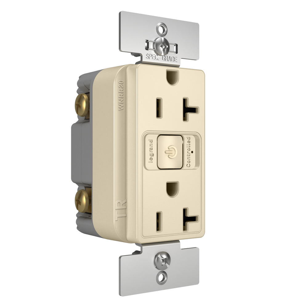 Legrand Canada - WNRR20LA - 20A Outlet - Light Almond