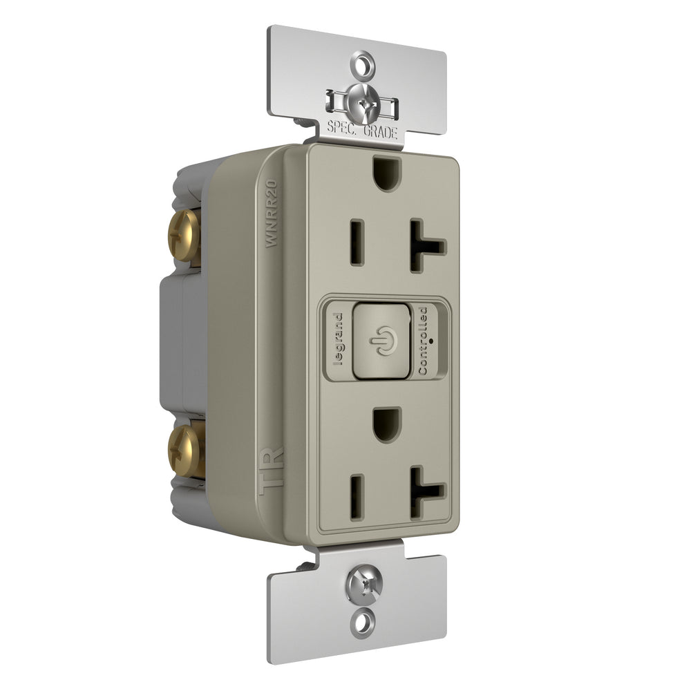 Legrand Canada - WNRR20NI - 20A Outlet - Nickel
