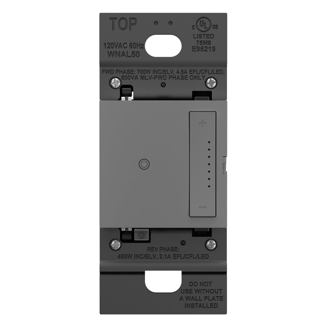 Legrand Canada - WNAL50M1 - Tru-Universal Dimmer - Magnesium