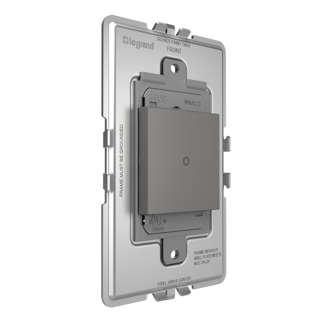 Legrand Canada - WNAL23M1 - Wireless Switch - Magnesium
