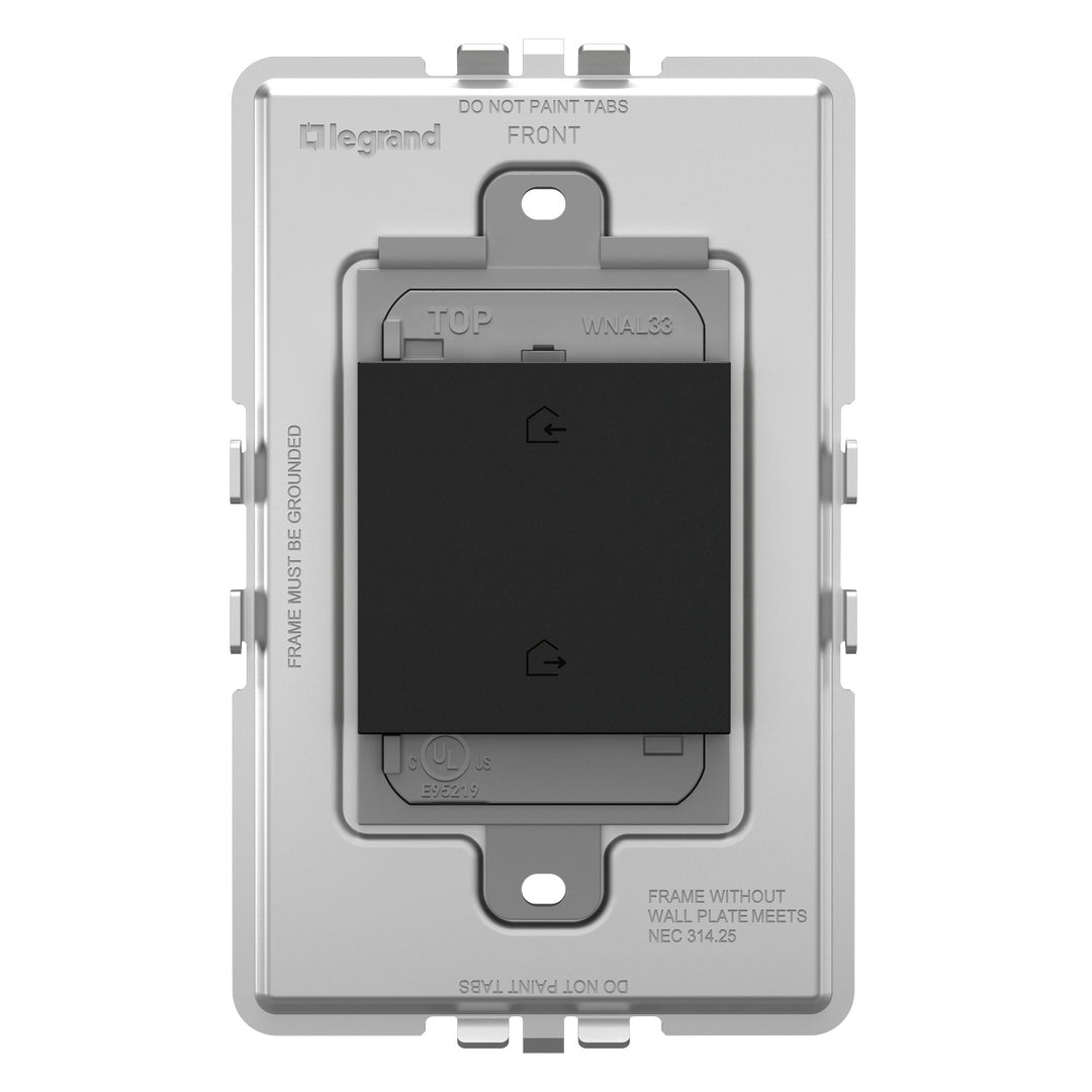 Legrand Canada - WNAL33G1 - Wireless H/A Switch - Graphite