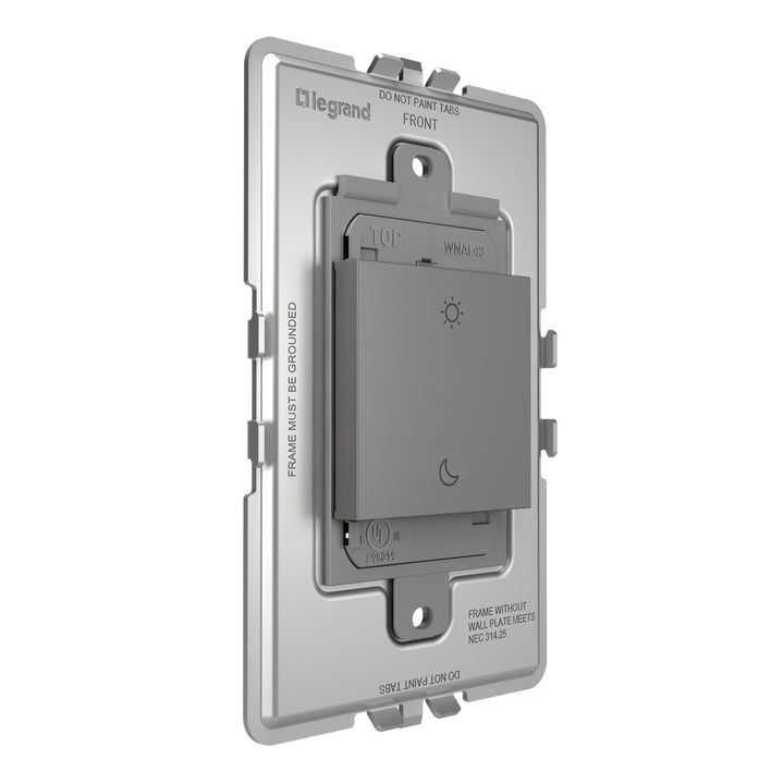 Legrand Canada - WNAL43M1 - Wireless Wake/Sleep Switch - Magnesium