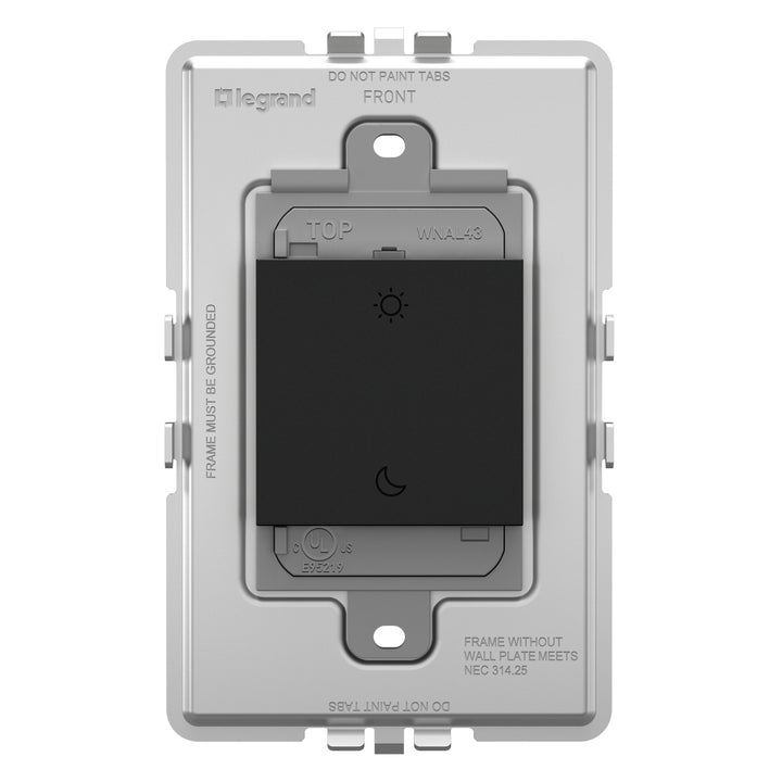 Legrand Canada - WNAL43G1 - Wireless Wake/Sleep Switch - Graphite