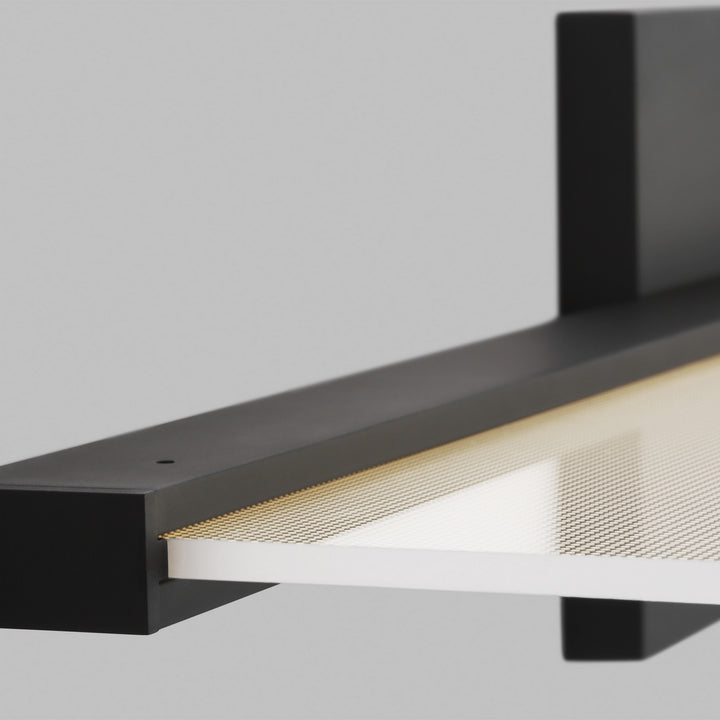 Visual Comfort Modern - 700BCSPANB2B-LED930 - LED Bath - Span - Nightshade Black