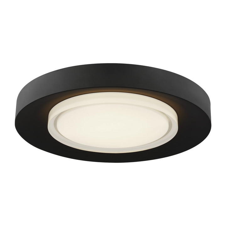 Visual Comfort Modern - 700FMHLO16B-LED927 - LED Flush Mount - Hilo - Nightshade Black