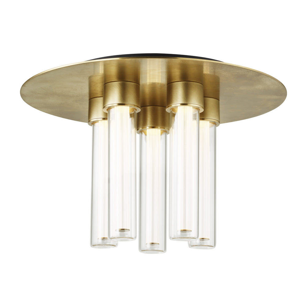 Visual Comfort Modern - 700FMKLA13NB-LED927 - LED Flush Mount - Kola - Natural Brass