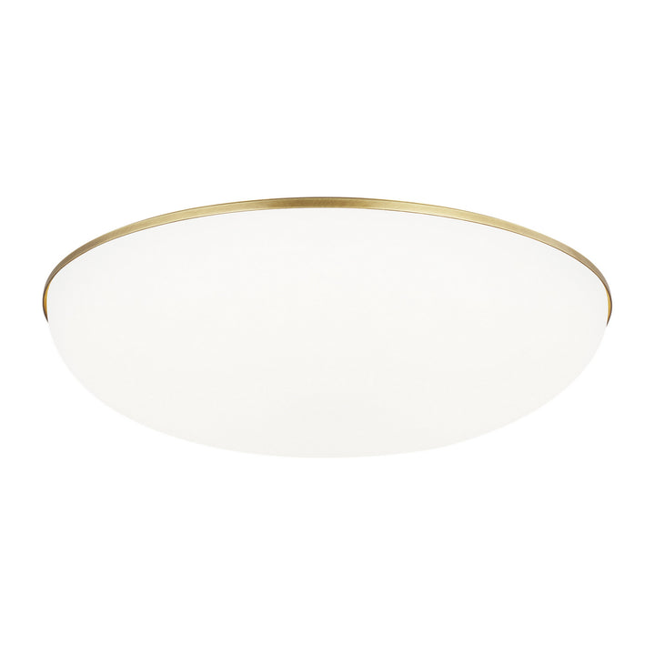 Visual Comfort Modern - 700FMMGN13BR-LED930-277 - LED Flush Mount - Megan - Plated Brass