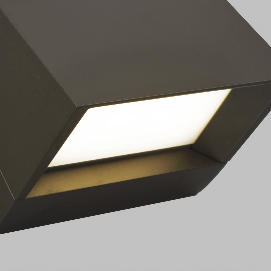 Visual Comfort Modern - 700OWPIT12Z-LED930-277 - LED Outdoor Wall Mount - Pitch - Bronze