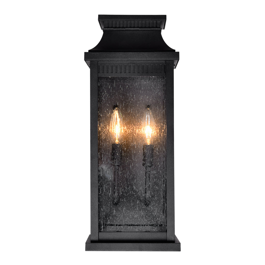 CWI Lighting Canada - 0418W7L-2 - Two Light Outdoor Wall Lantern - Milford - Black