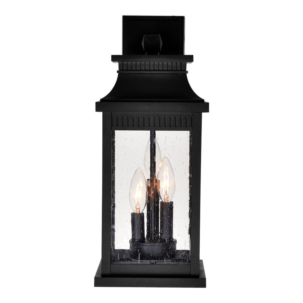 CWI Lighting Canada - 0418W7L-3 - Three Light Outdoor Wall Lantern - Milford - Black