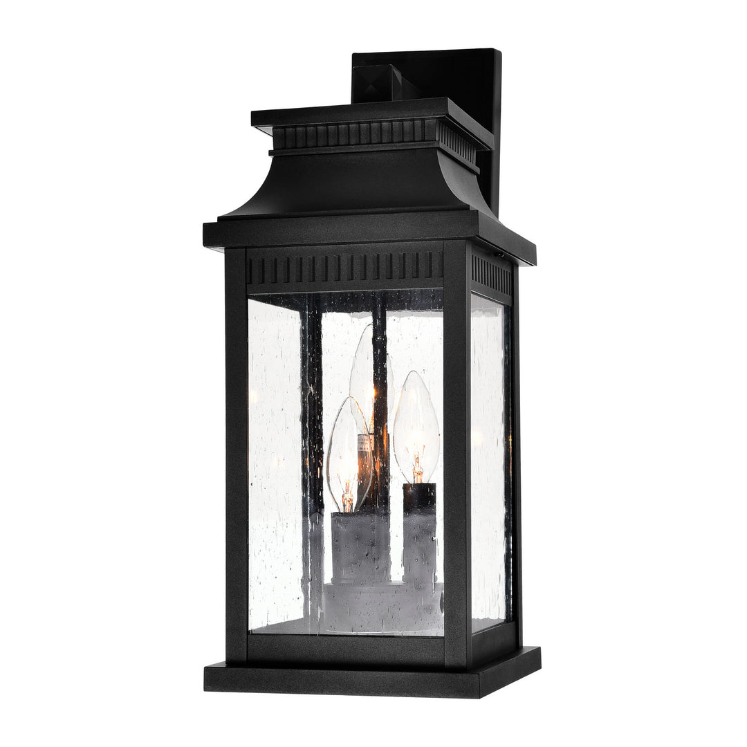 CWI Lighting Canada - 0418W7L-3 - Three Light Outdoor Wall Lantern - Milford - Black
