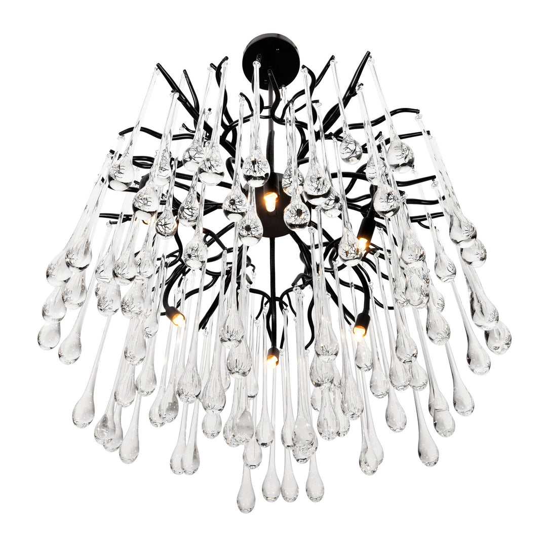 CWI Lighting Canada - 1094P26-6-101 - Six Light Chandelier - Anita - Black