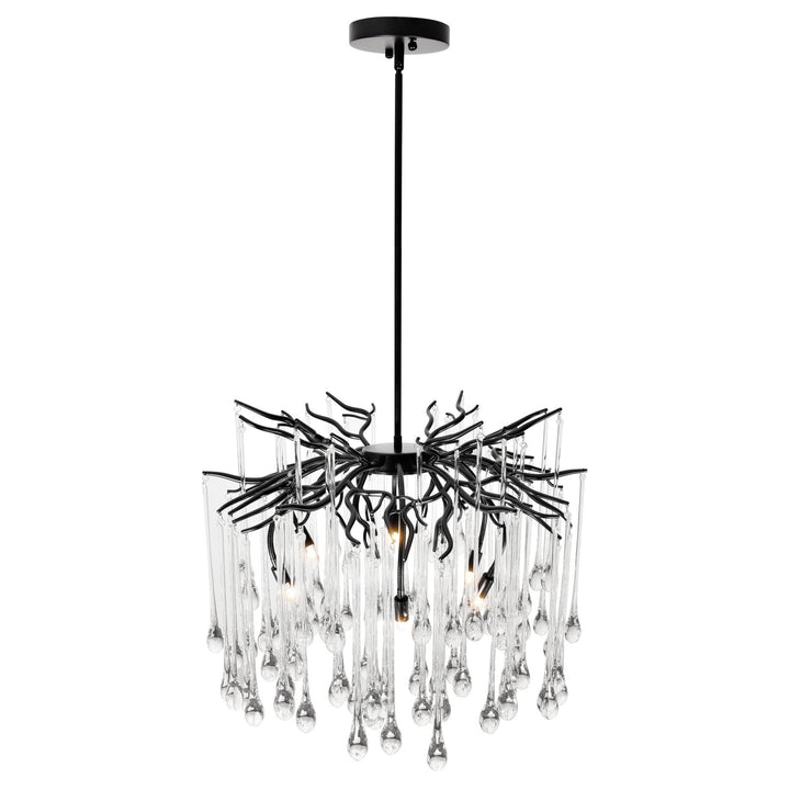 CWI Lighting Canada - 1094P26-6-101 - Six Light Chandelier - Anita - Black