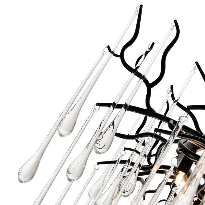 CWI Lighting Canada - 1094P26-6-101 - Six Light Chandelier - Anita - Black