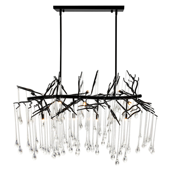 CWI Lighting Canada - 1094P47-10-101 - Ten Light Chandelier - Anita - Black