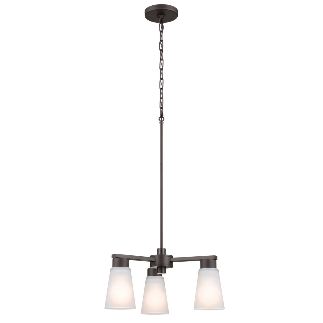 Kichler Canada - 52435OZ - Three Light Chandelier - Stamos - Olde Bronze