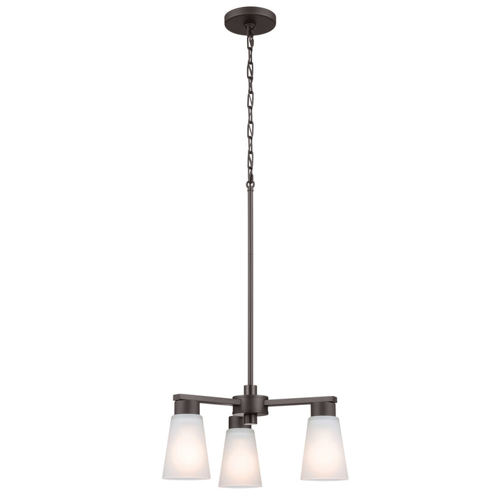 Kichler Canada - 52435OZ - Three Light Chandelier - Stamos - Olde Bronze