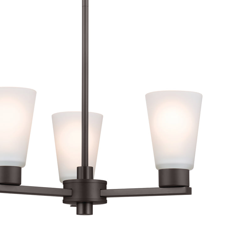 Kichler Canada - 52435OZ - Three Light Chandelier - Stamos - Olde Bronze