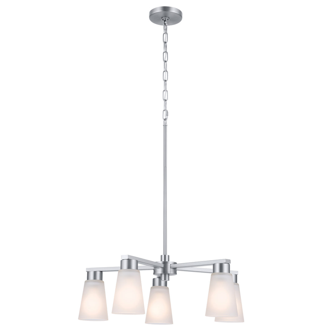 Kichler Canada - 52436NI - Five Light Chandelier - Stamos - Brushed Nickel