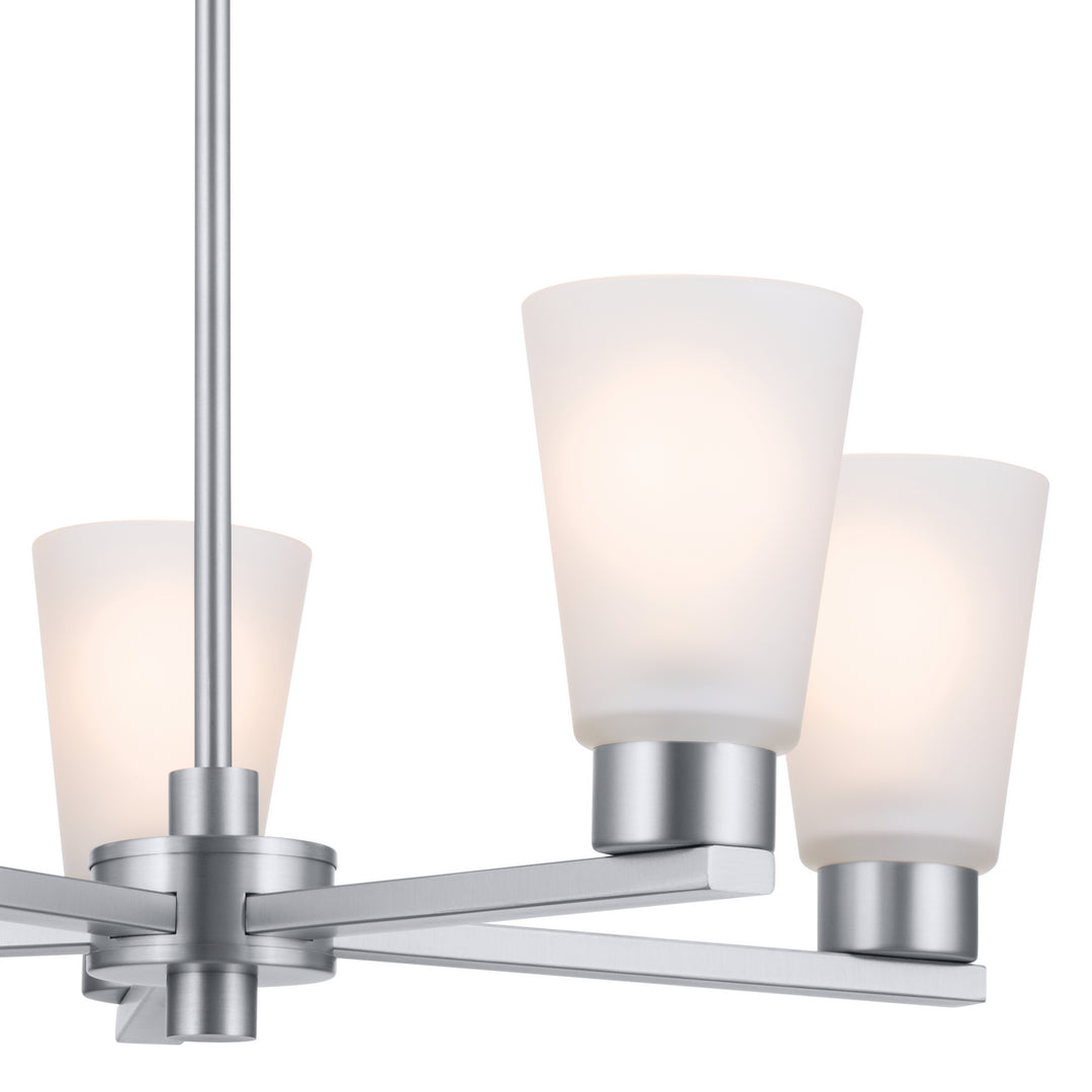 Kichler Canada - 52436NI - Five Light Chandelier - Stamos - Brushed Nickel