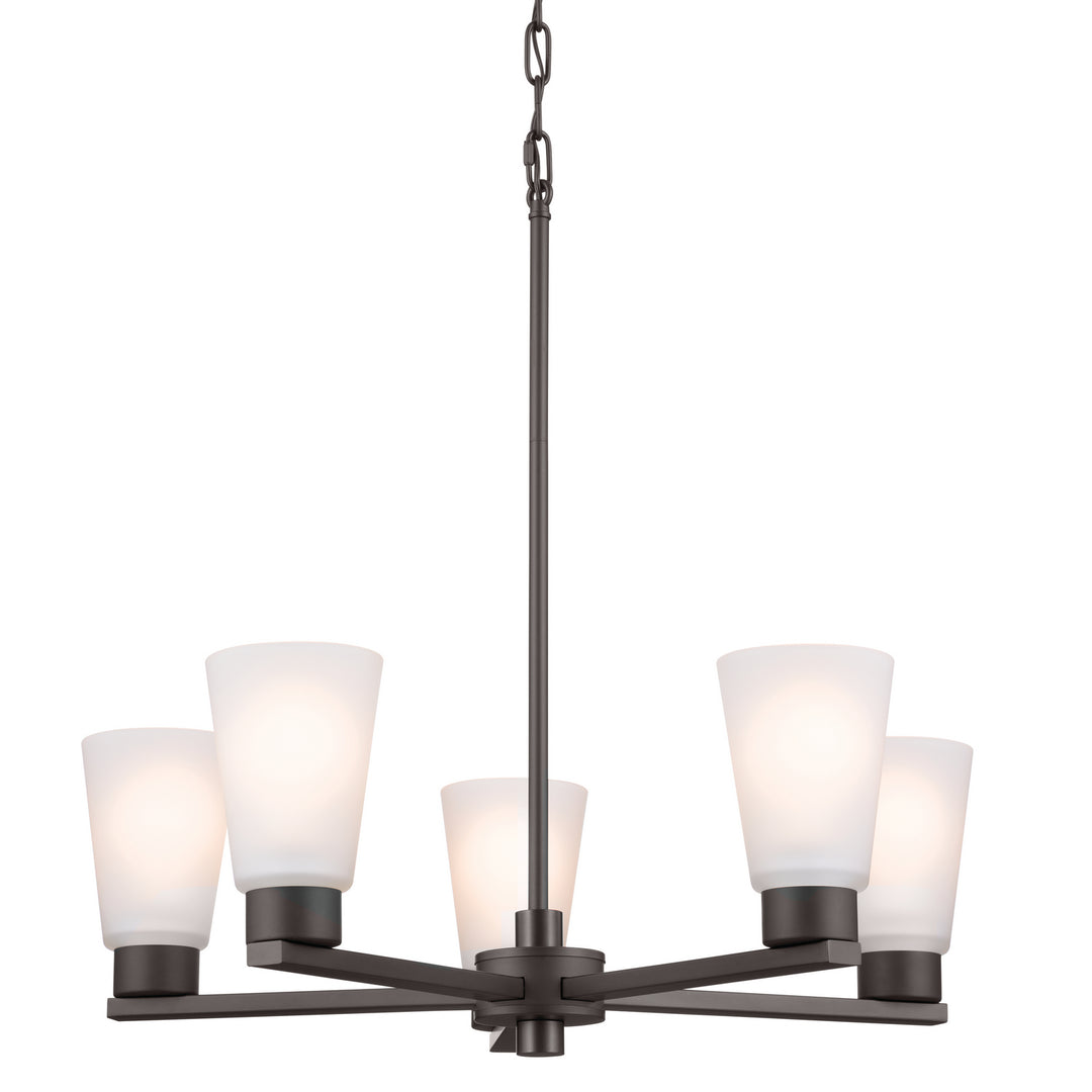 Kichler Canada - 52436OZ - Five Light Chandelier - Stamos - Olde Bronze
