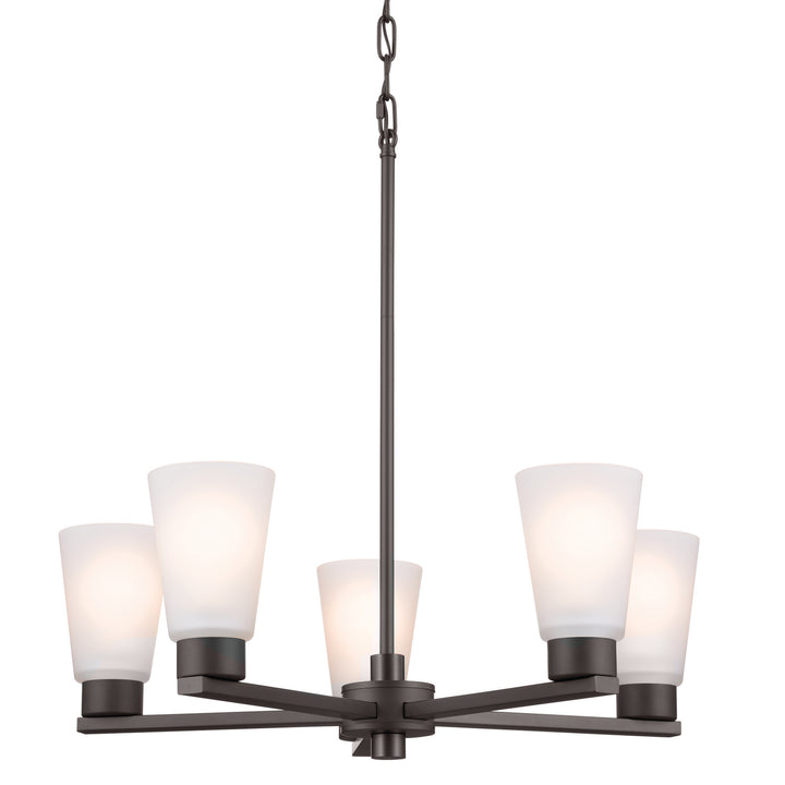 Kichler Canada - 52436OZ - Five Light Chandelier - Stamos - Olde Bronze