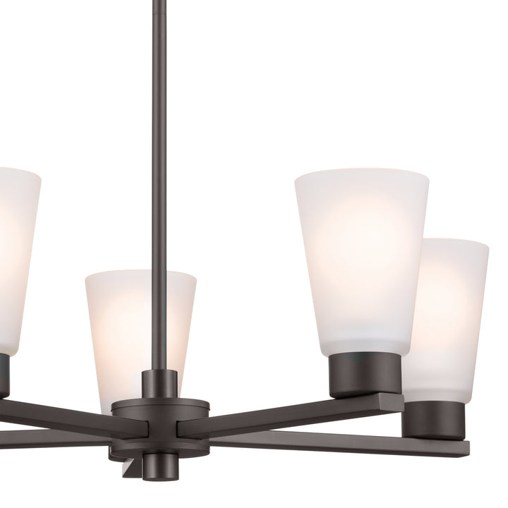 Kichler Canada - 52436OZ - Five Light Chandelier - Stamos - Olde Bronze