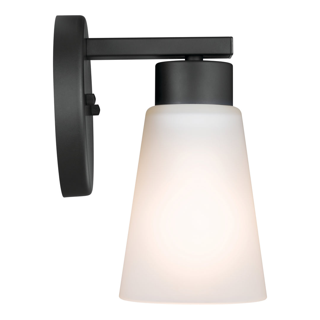 Kichler Canada - 52437BK - One Light Wall Sconce - Stamos - Black