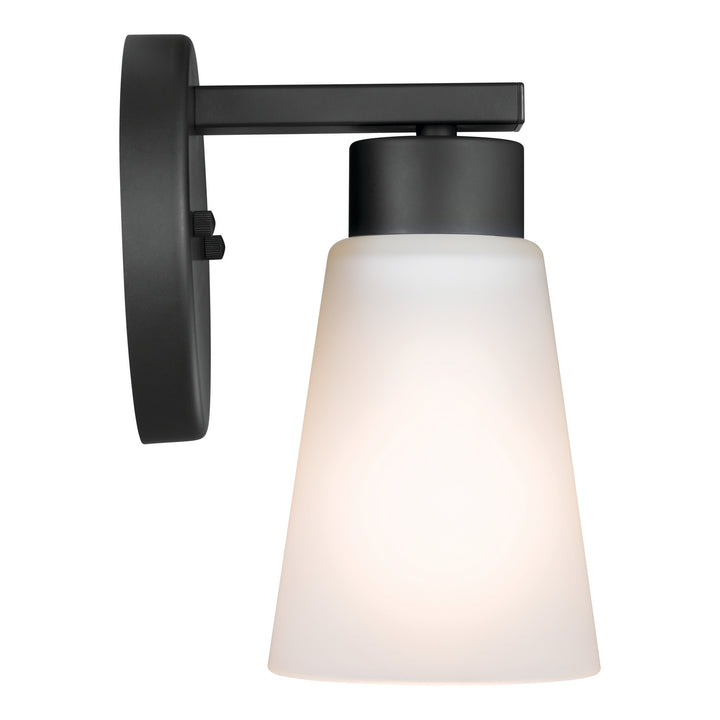 Kichler Canada - 52437BK - One Light Wall Sconce - Stamos - Black
