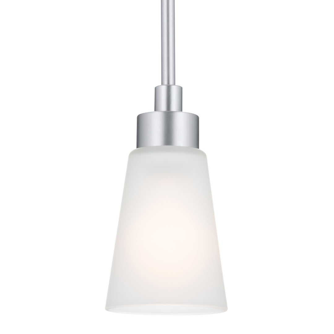 Kichler Canada - 52444NI - One Light Mini Pendant - Erma - Brushed Nickel