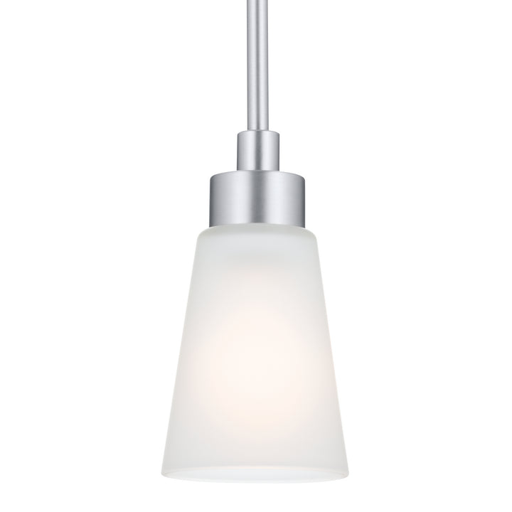 Kichler Canada - 52444NI - One Light Mini Pendant - Erma - Brushed Nickel