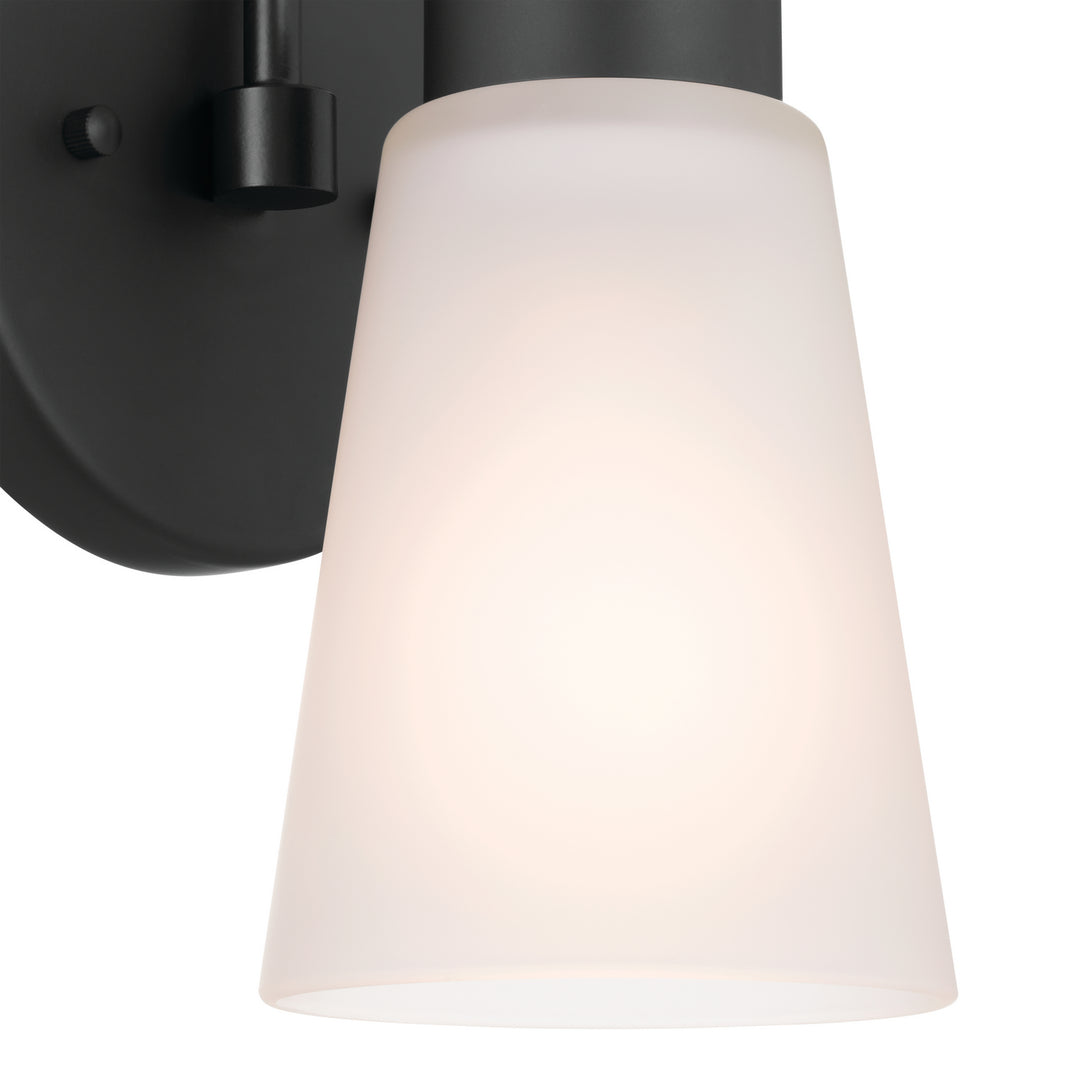 Kichler Canada - 52445BK - One Light Wall Sconce - Erma - Black