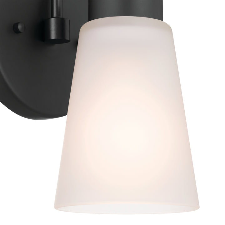 Kichler Canada - 52445BK - One Light Wall Sconce - Erma - Black