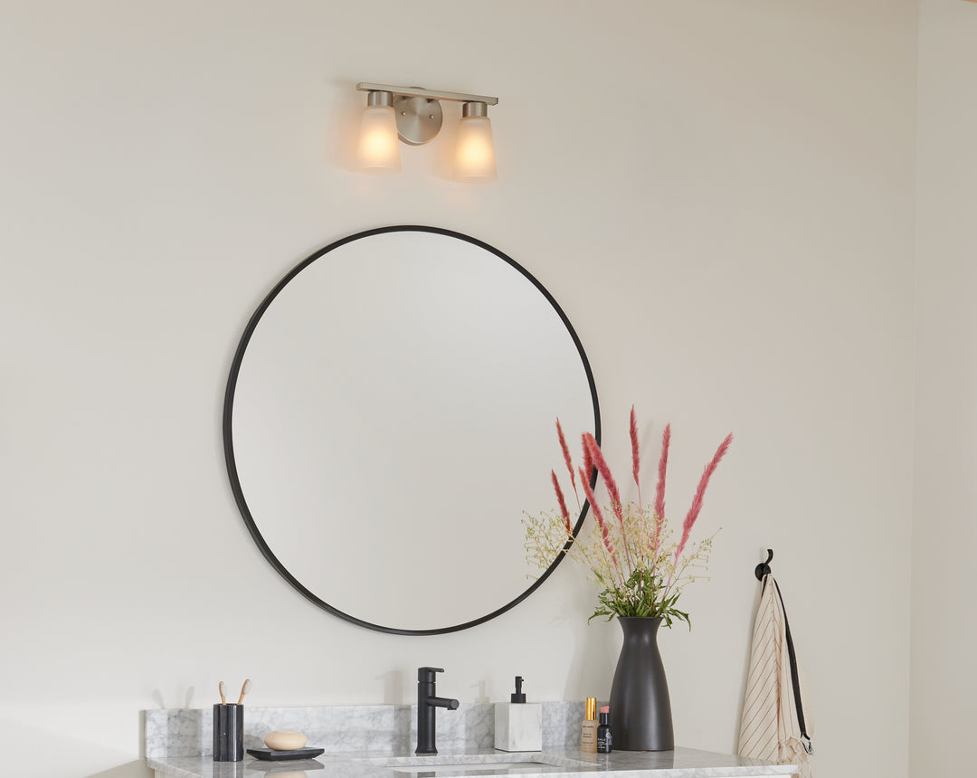 Kichler Canada - 55120NI - Two Light Bath - Stamos - Brushed Nickel