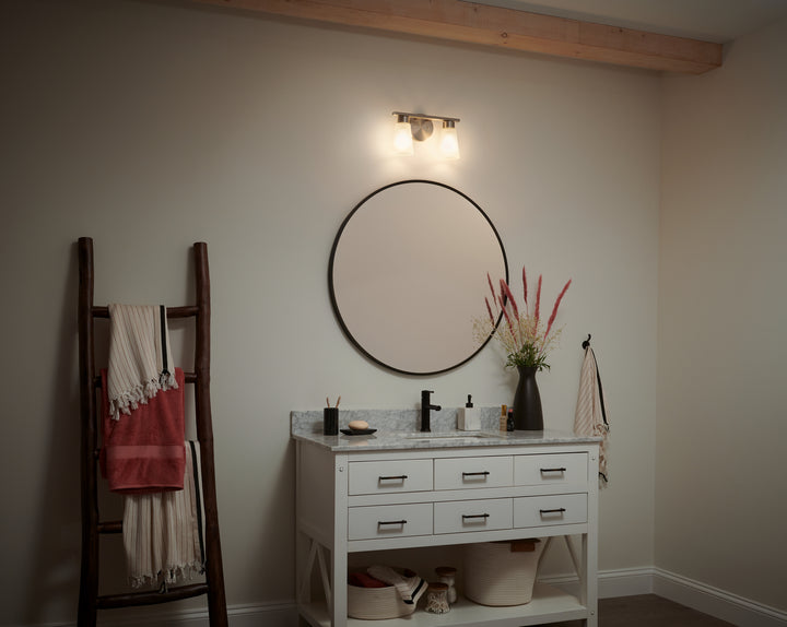 Kichler Canada - 55120NI - Two Light Bath - Stamos - Brushed Nickel