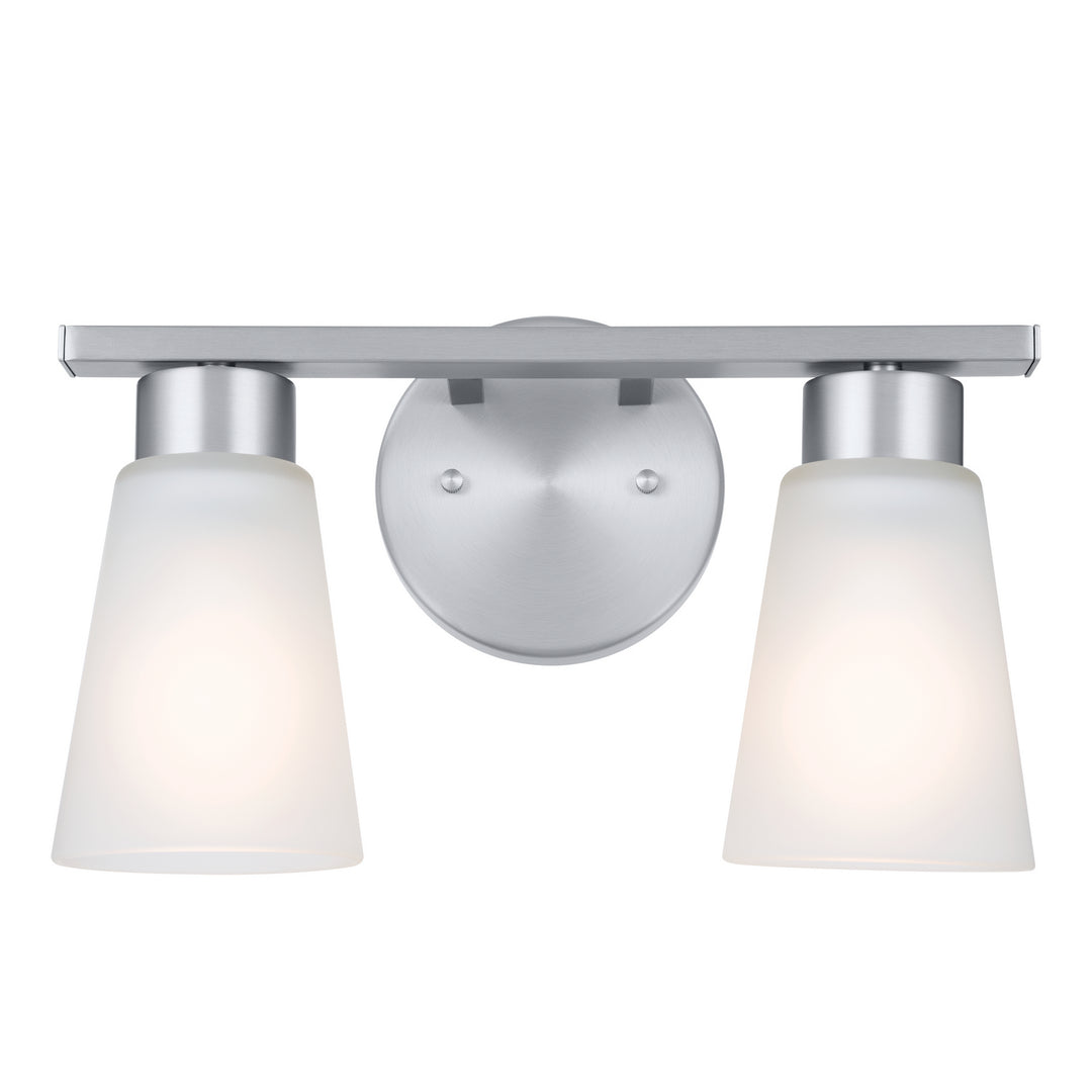 Kichler Canada - 55120NI - Two Light Bath - Stamos - Brushed Nickel