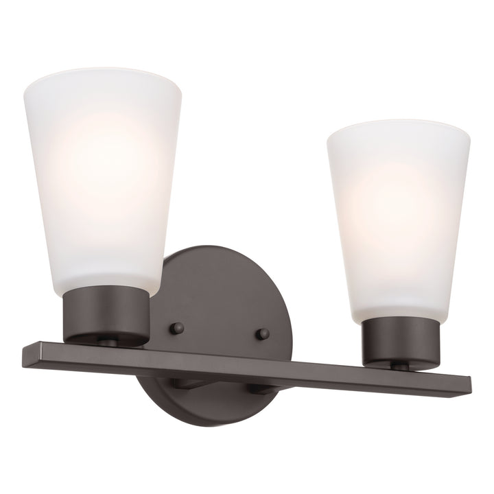 Kichler Canada - 55120OZ - Two Light Bath - Stamos - Olde Bronze