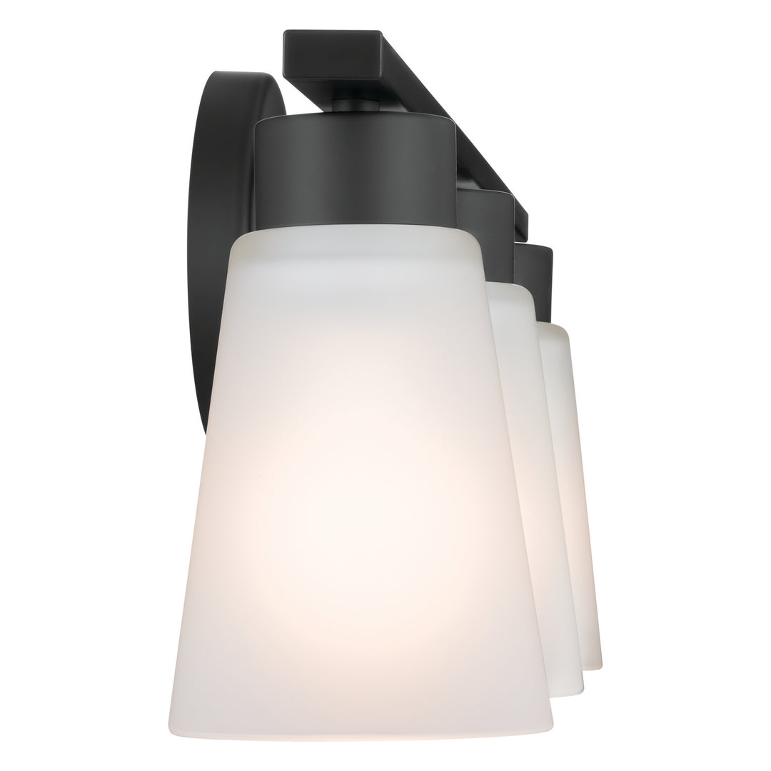 Kichler Canada - 55121BK - Three Light Bath - Stamos - Black