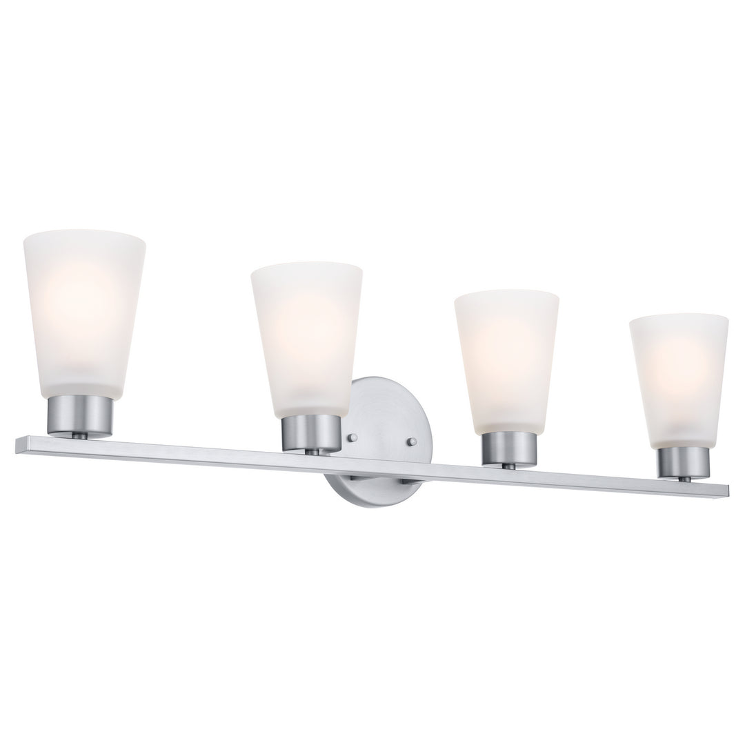 Kichler Canada - 55122NI - Four Light Bath - Stamos - Brushed Nickel