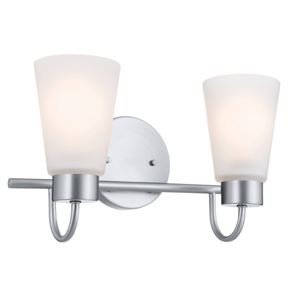 Kichler Canada - 55125NI - Two Light Bath - Erma - Brushed Nickel