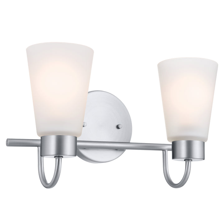 Kichler Canada - 55125NI - Two Light Bath - Erma - Brushed Nickel