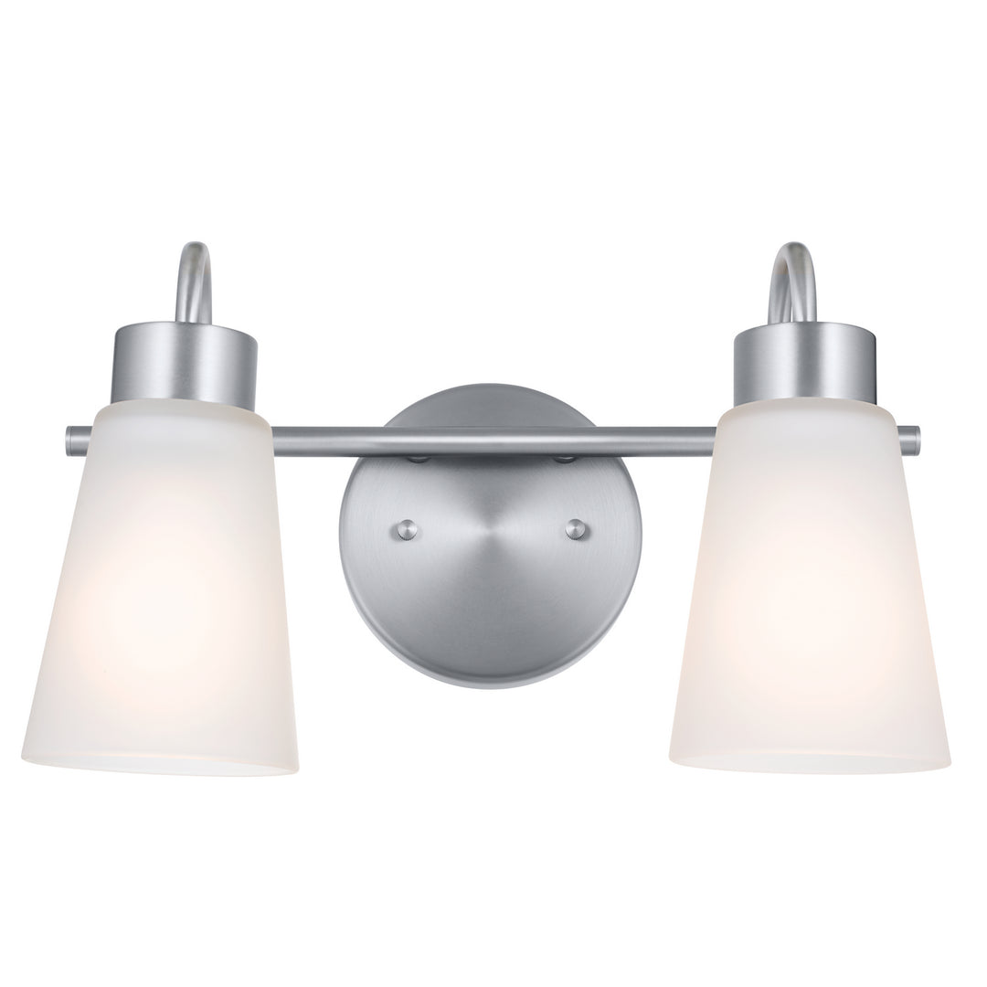 Kichler Canada - 55125NI - Two Light Bath - Erma - Brushed Nickel