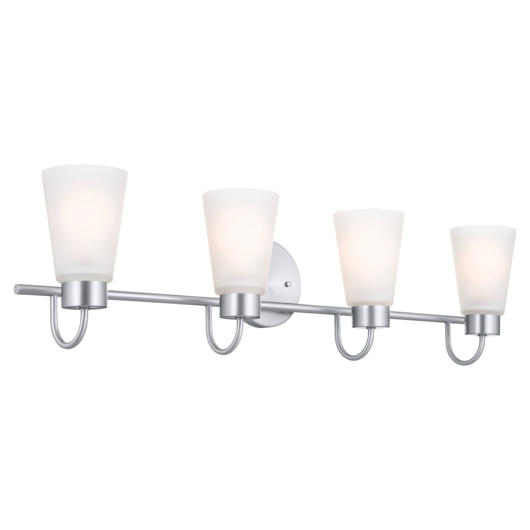 Kichler Canada - 55127NI - Four Light Bath - Erma - Brushed Nickel