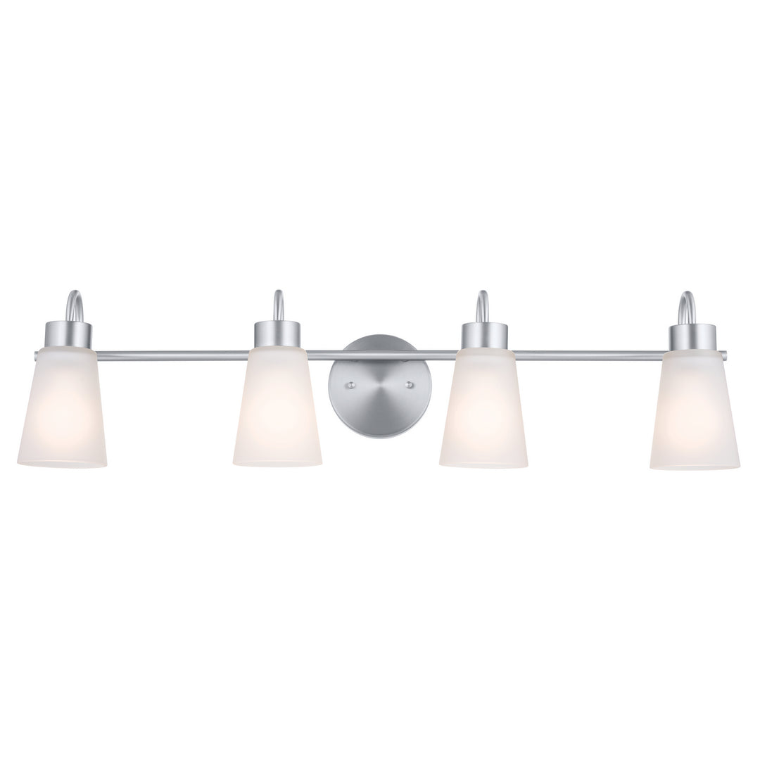 Kichler Canada - 55127NI - Four Light Bath - Erma - Brushed Nickel