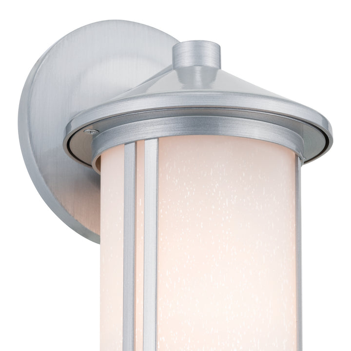 Kichler Canada - 59098BA - One Light Outdoor Wall Mount - Lombard - Brushed Aluminum
