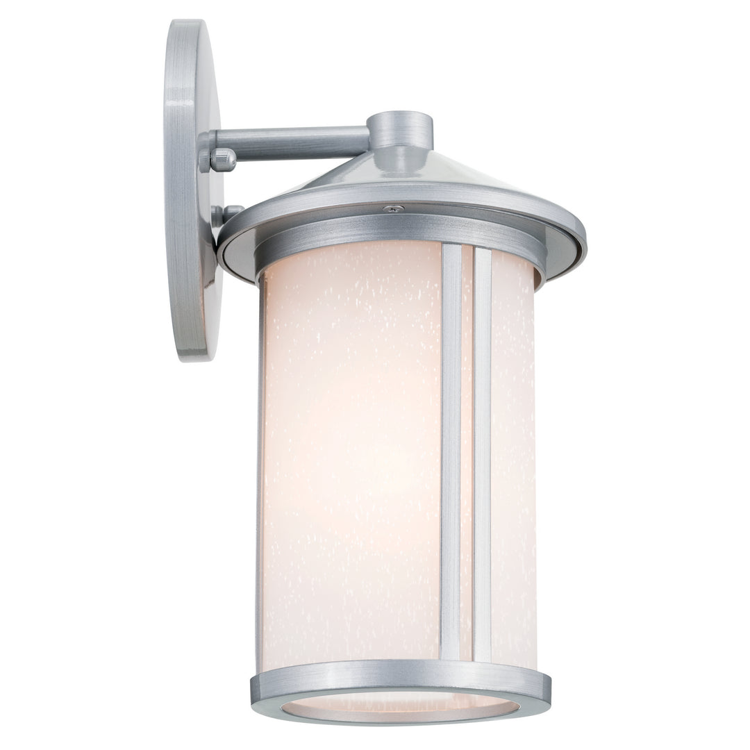 Kichler Canada - 59098BA - One Light Outdoor Wall Mount - Lombard - Brushed Aluminum
