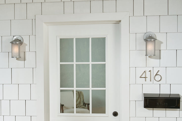 Kichler Canada - 59098BA - One Light Outdoor Wall Mount - Lombard - Brushed Aluminum
